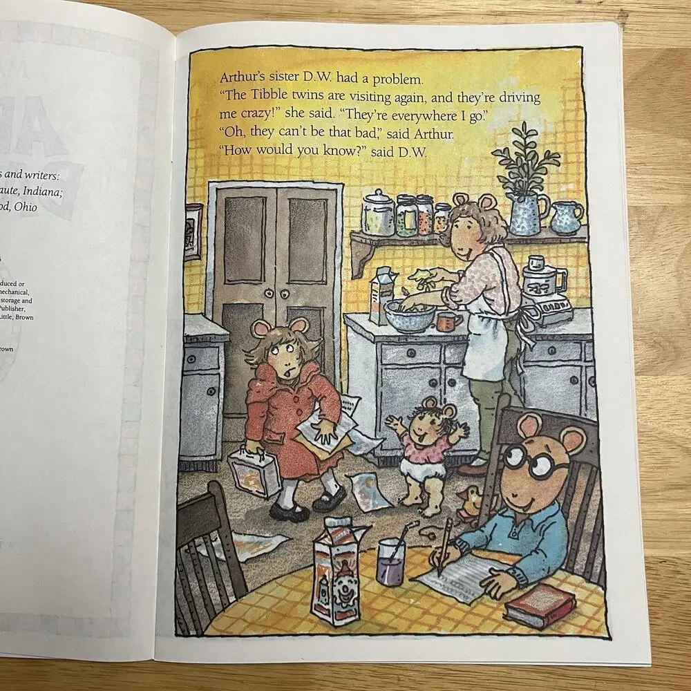 Arthur Babysits Marc Brown 1993 Paperback An Arthur Adventure Trumpet Club